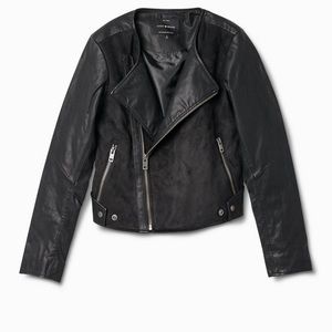 Lucky brand leather jacket